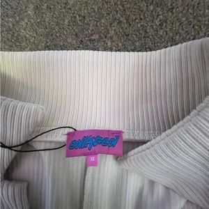 edikted light beige romper